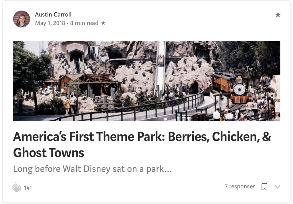 America's First Theme Park Medium Link